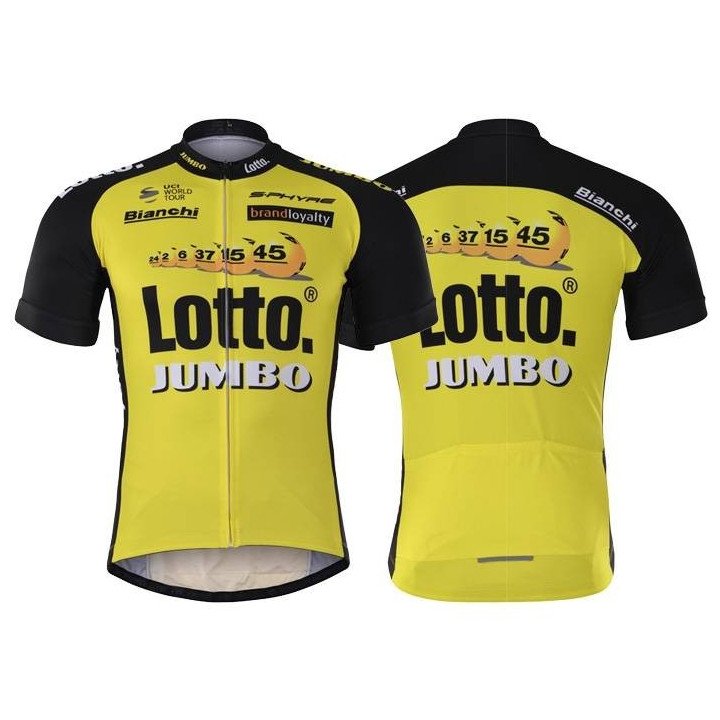 Maillot ciclista corto Lotto, comodidad y estilo para tus rutas