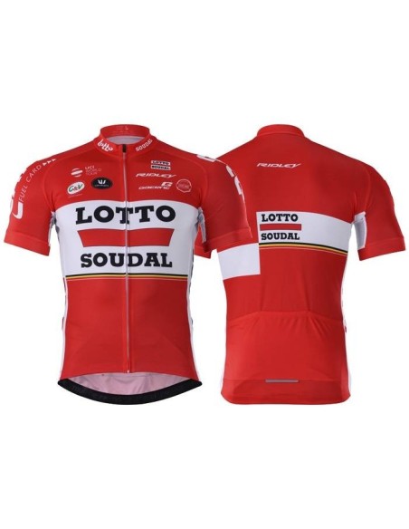 Maillot ciclista corto Lotto: comodidad y estilo para tus rutas
