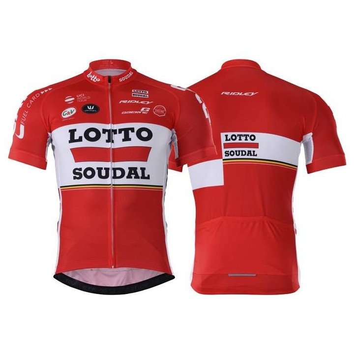 Maillot ciclista corto Lotto: comodidad y estilo para tus rutas