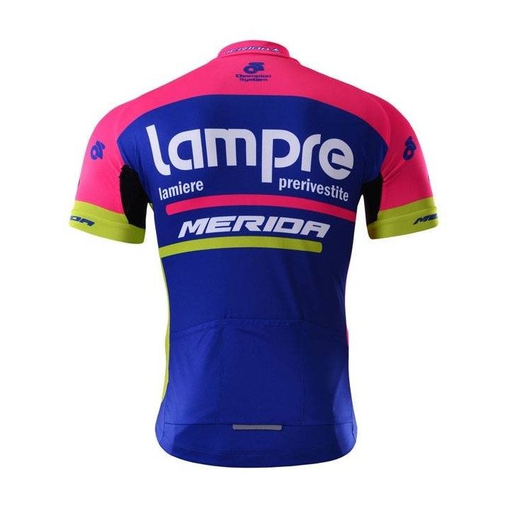 Maillot corto Lampre para ciclistas: comodidad y estilo en cada ruta