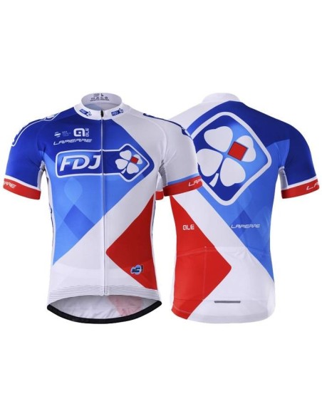 Maillot de Ciclismo Corto FDJ: Comodidad y Estilo para tus Rutas