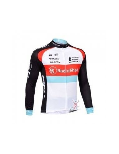Maillot térmico de ciclismo Radioshack para disfrutar en cualquier clima