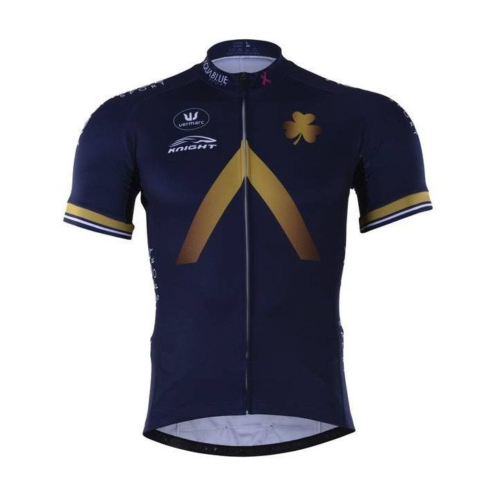 Maillot ciclista corto Aqua, ideal para tus rutas en bicicleta