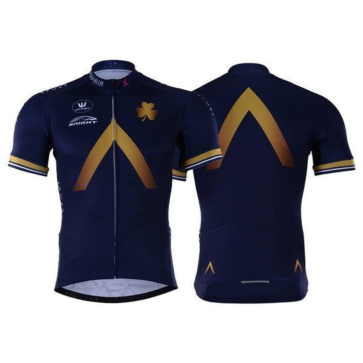 Maillot ciclista corto Aqua, ideal para tus rutas en bicicleta