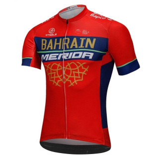 Maillot Ciclista Corto BAHRAIN Merida: comodidad y estilo para tus rutas