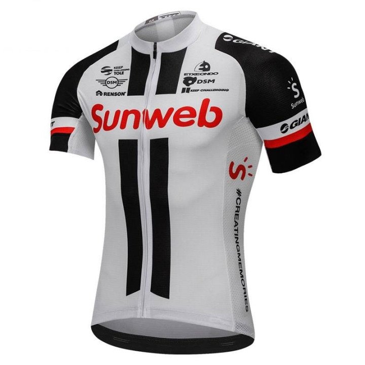 Maillot Ciclista Corto Sunweb Giant: tu compañero ideal para pedalear cómodamente