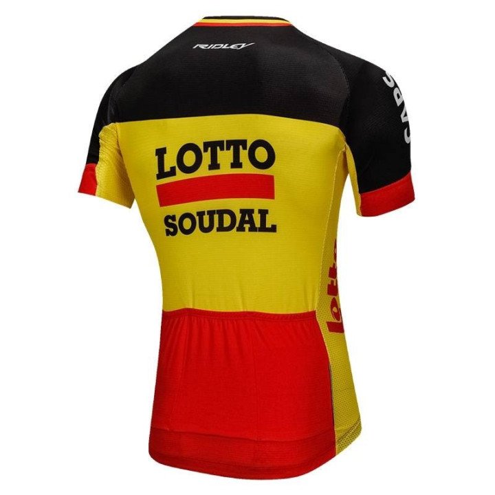 Maillot ciclista corto Lotto, cómodo y perfecto para tus rutas en bici
