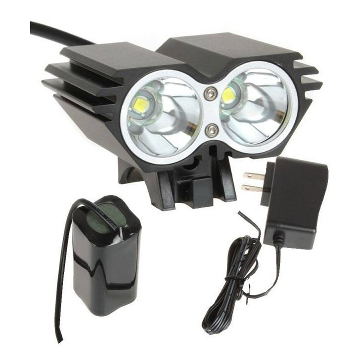 Luz LED CREE para Bicicleta: Brilla con 5000 Lúmenes y Disfruta tus Paseos