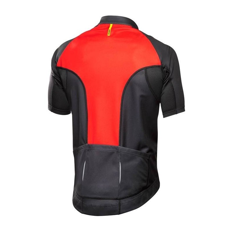Maillot velo route cosmic pro mavic bleu et noir - modèle femme