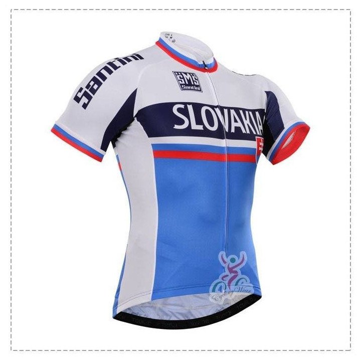 Maillot Ciclista Corto Slovakia: Comodidad y Estilo en Cada Pedalada
