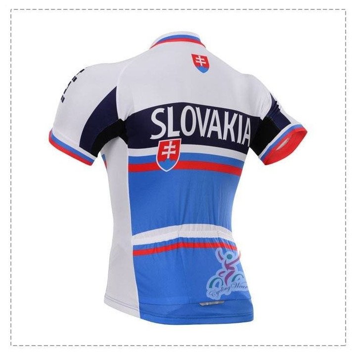 Maillot Ciclista Corto Slovakia: Comodidad y Estilo en Cada Pedalada