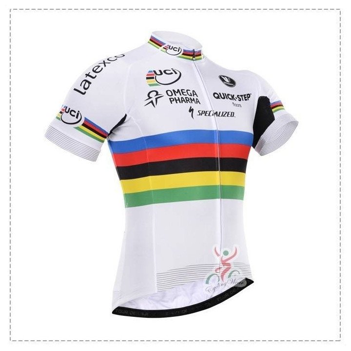 Maillot Ciclista Corto Quick Step: Comodidad y Estilo para tus Rutas