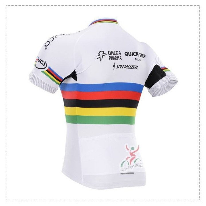 Maillot Ciclista Corto Quick Step: Comodidad y Estilo para tus Rutas