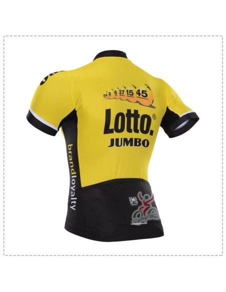 Maillot Ciclista Corto Lotto: Comodidad y Estilo para tus Rutas