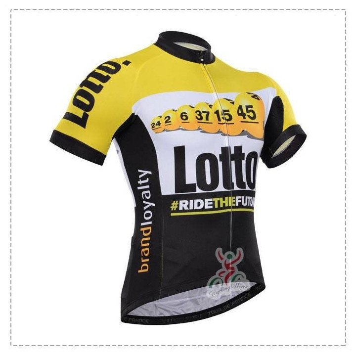 Maillot Ciclista Corto Lotto: Comodidad y Estilo para Rodar