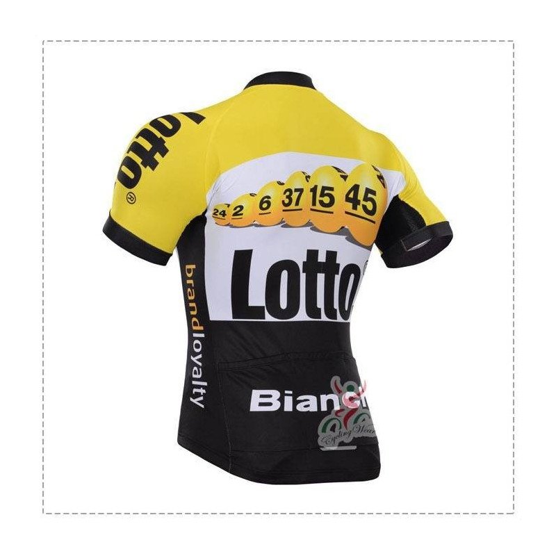 Maillot Ciclista Corto Lotto: Comodidad y Estilo para Rodar