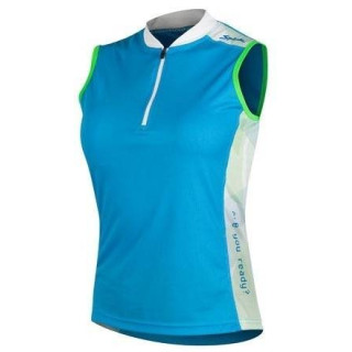 Maillot Spiuk Race Mujer Azul Sin Mangas para un Verano Activo
