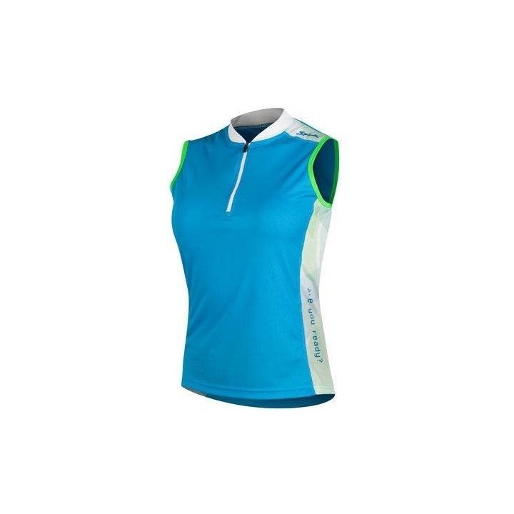 Maillot Spiuk Race Mujer Azul Sin Mangas para un Verano Activo