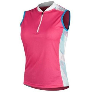 Maillot Spiuk Race Rosa sin Mangas para Ciclismo Verano