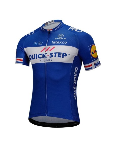 Maillot ciclista corto Quick Step, tu aliado en cada ruta