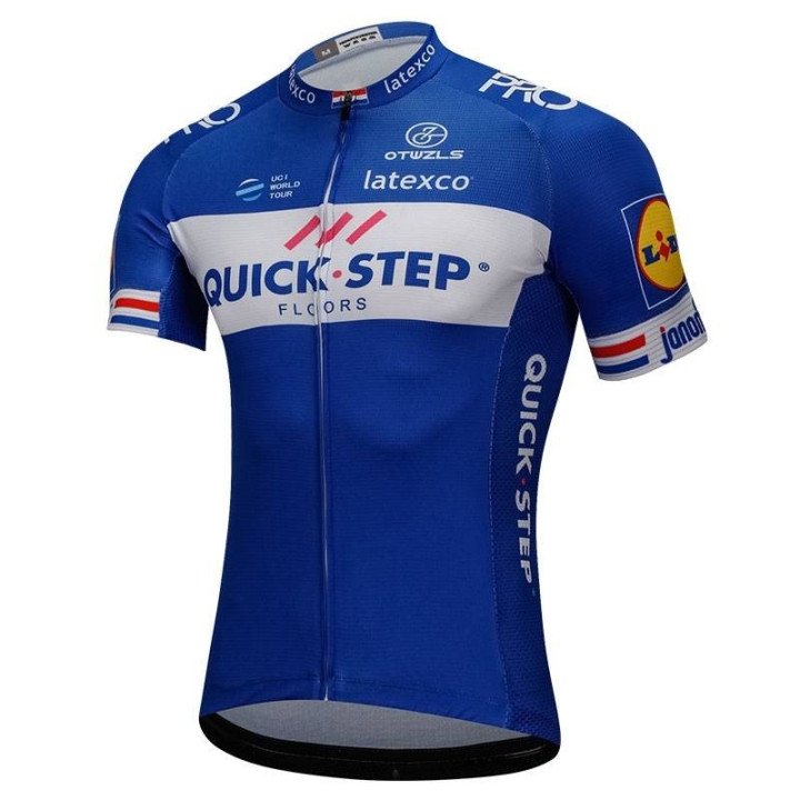 Maillot ciclista corto Quick Step, tu aliado en cada ruta