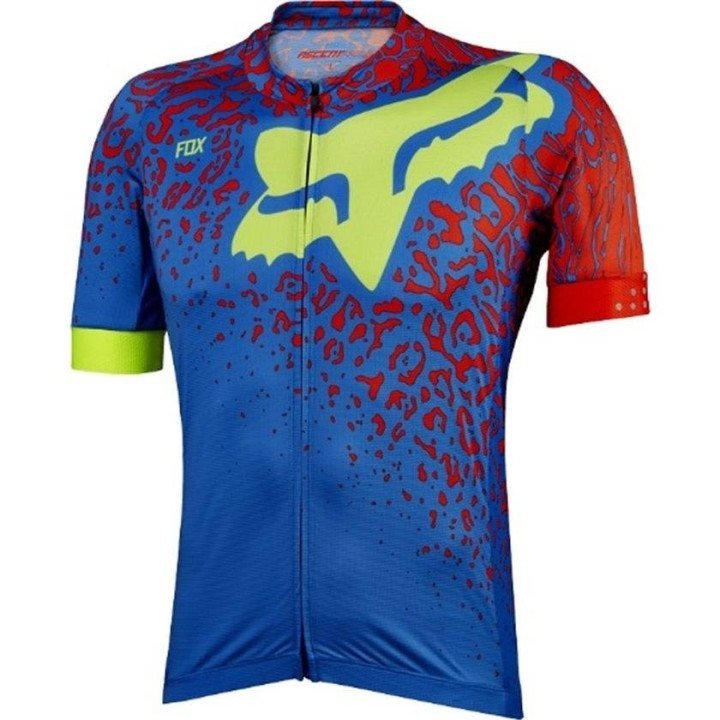 Maillot ciclista corto Fox, cómodo y con estilo para tus rutas