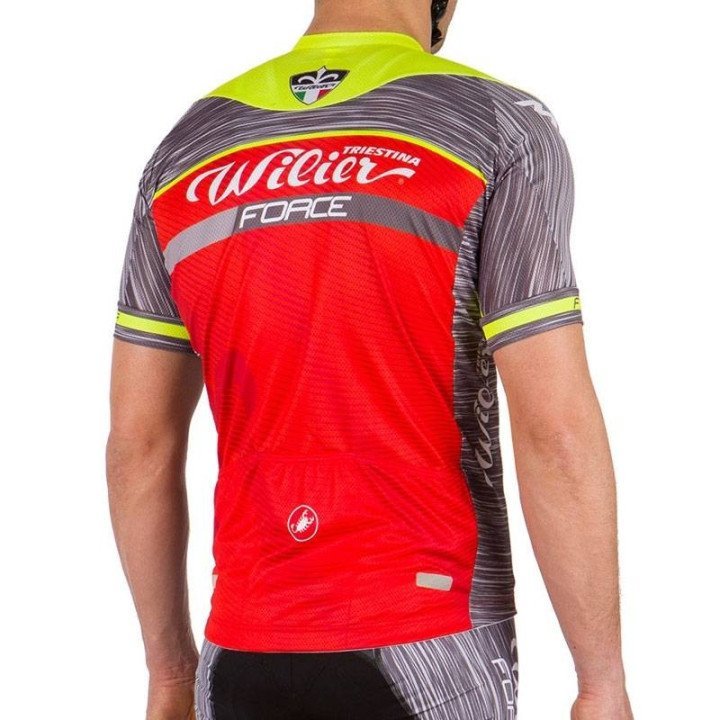 Maillot Ciclista Corto WILIER FORCE para disfrutar del pedaleo
