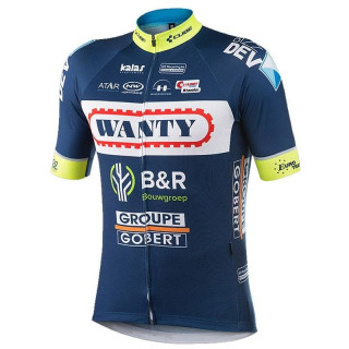 Maillot Ciclista Corto WANTY GROUPE GOBERT: comodidad y estilo en cada pedaleo