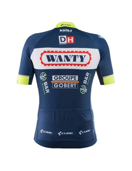 Maillot Ciclista Corto WANTY GROUPE GOBERT: comodidad y estilo en cada pedaleo