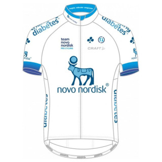Maillot Ciclista Corto Novo Nordisk: comodidad y estilo para tus rutas