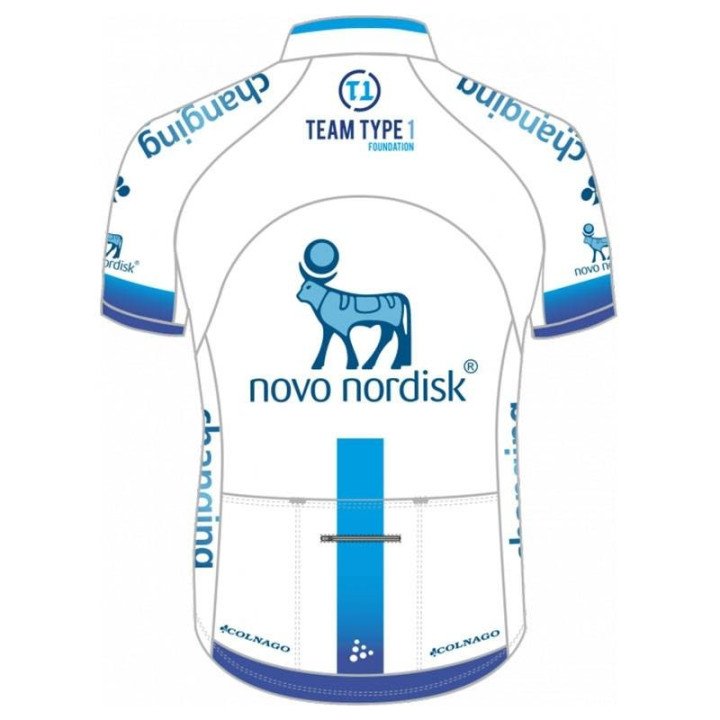 Maillot Ciclista Corto Novo Nordisk: comodidad y estilo para tus rutas