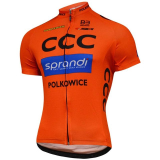 Maillot Ciclista Corto CCC SPRANDI: comodidad y estilo para tus rutas