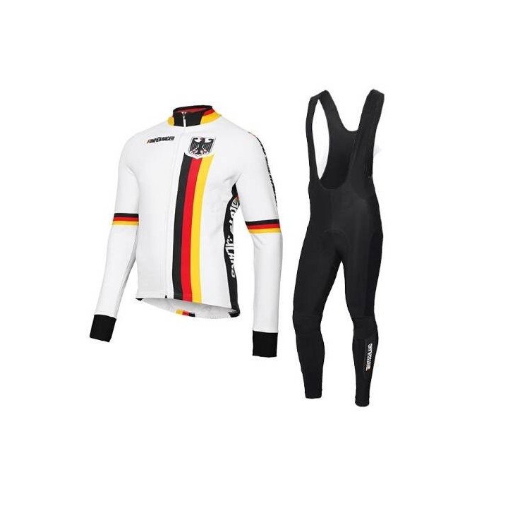 Conjunto de Ciclismo Largo GERMANY para Mantenerte Cómodo en la Bici