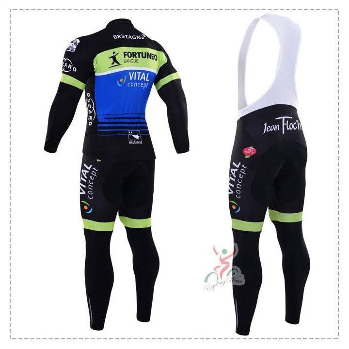 Conjunto de ciclismo largo Fortuneo: comodidad y estilo para tus rutas