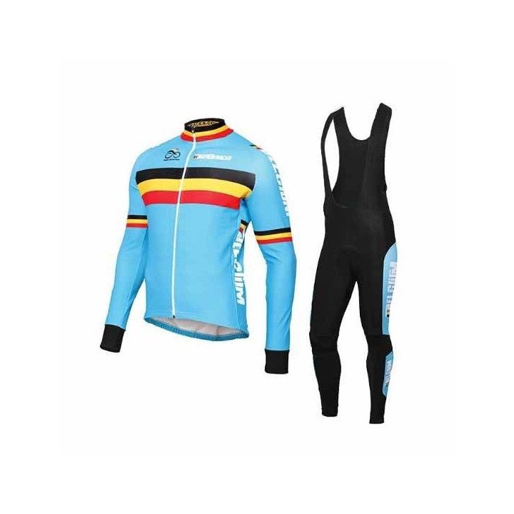 Conjunto Largo de Ciclismo BELGIUM para tus rutas cómodas