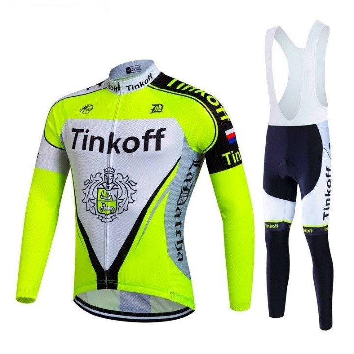 Conjunto de Ciclismo Largo Tinkoff: Comodidad y Estilo para tus Rutas