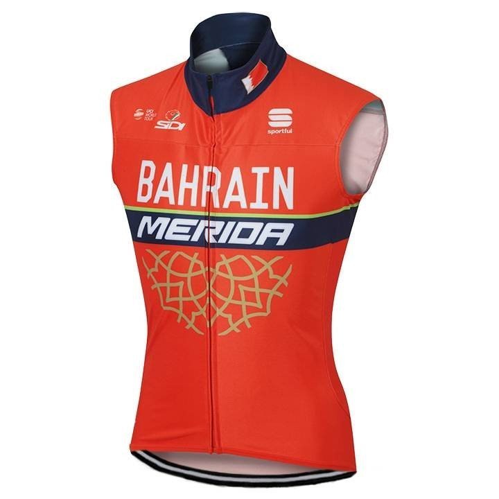 Maillot Ciclista sin Mangas BAHRAIN MERIDA: comodidad y estilo para tus rutas