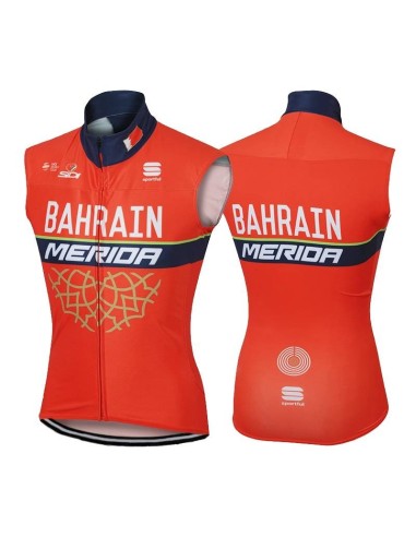 Maillot Ciclista sin Mangas BAHRAIN MERIDA: comodidad y estilo para tus rutas