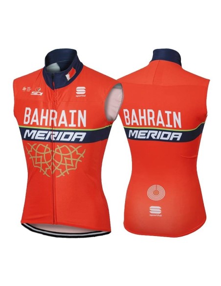 Maillot Ciclista sin Mangas BAHRAIN MERIDA: comodidad y estilo para tus rutas