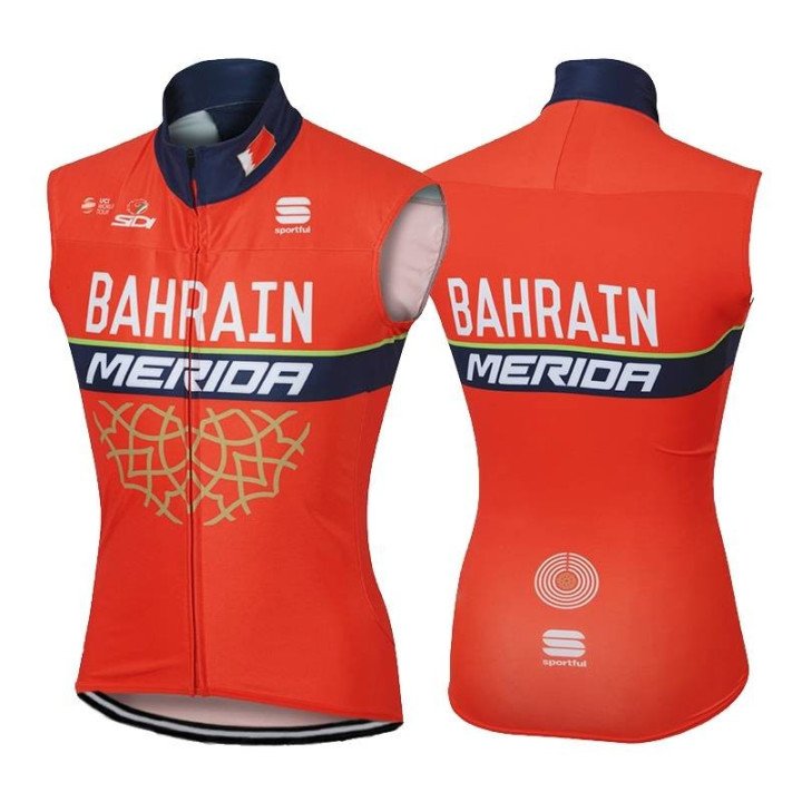 Maillot Ciclista sin Mangas BAHRAIN MERIDA: comodidad y estilo para tus rutas