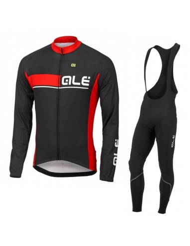 Ropa térmica de ciclismo ALE con tirantes para entrenar cómodamente