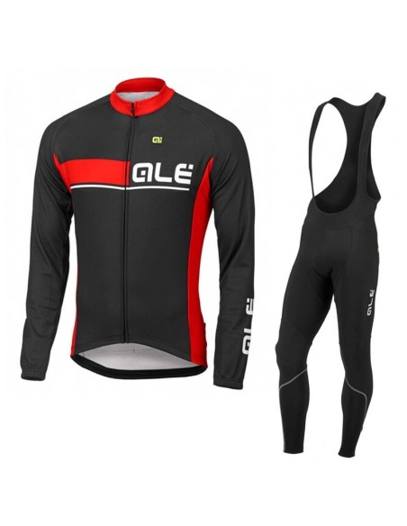 Ropa térmica de ciclismo ALE con tirantes para entrenar cómodamente