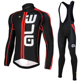 Ropa de ciclismo térmica ALE con tirantes para pedaleadas cómodas