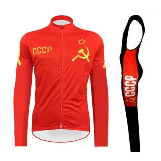 Ropa térmica de ciclismo CCCP con tirantes que te hará sentir genial