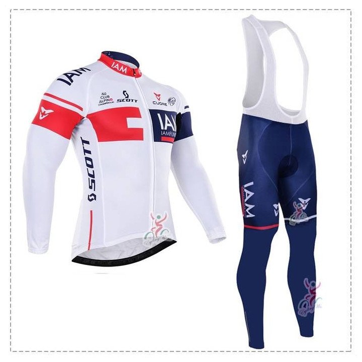 Ropa térmica de ciclismo IAM con tirantes para sentirte cómodo en tus rutas