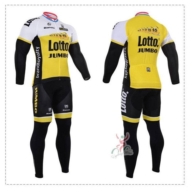 Ropa de ciclismo térmica Lotto con tirantes para estar cómodo en tus rutas