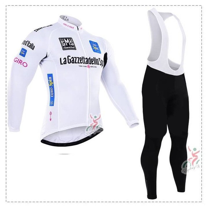 Ropa térmica de ciclismo Tour de Italia con tirantes, cómoda y fresca