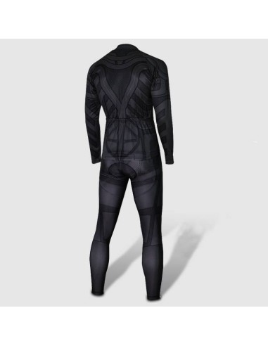 Ropa de ciclismo térmica Batman con tirantes, comodidad y estilo para tus rutas