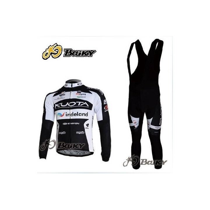 Ropa de ciclismo térmica Kuota con tirantes para sentirte cómodo en tus paseos