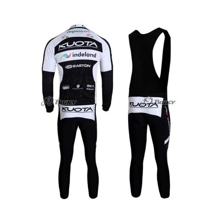 Ropa de ciclismo térmica Kuota con tirantes para sentirte cómodo en tus paseos